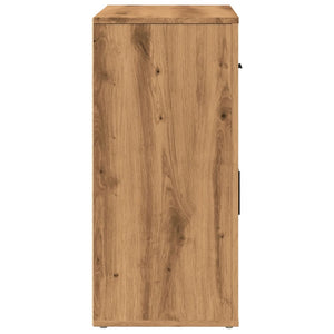 Credenza Rovere Artigianale 80x33x70 cm in Truciolato 857076