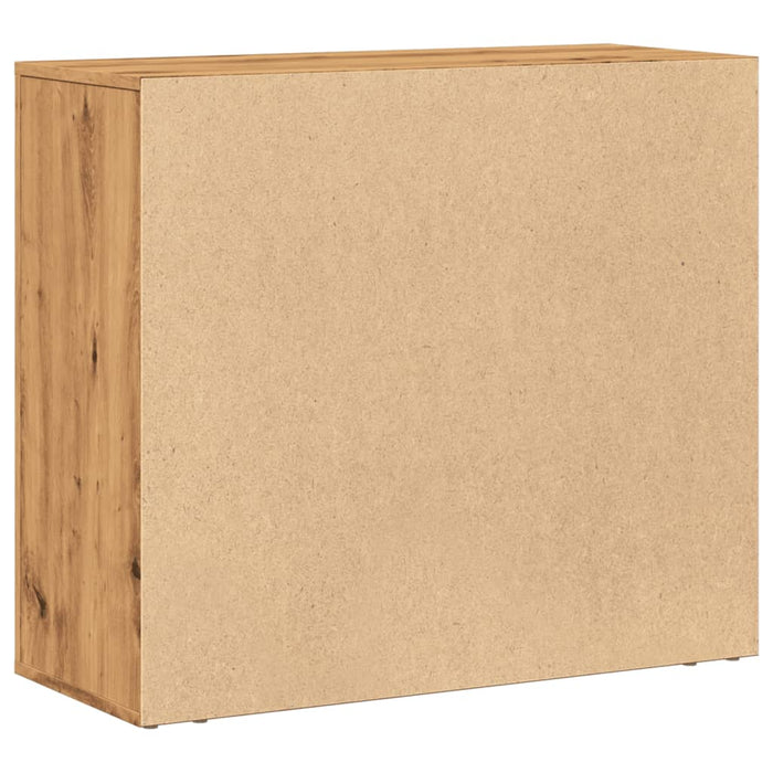 Credenza Rovere Artigianale 80x33x70 cm in Truciolato 857076