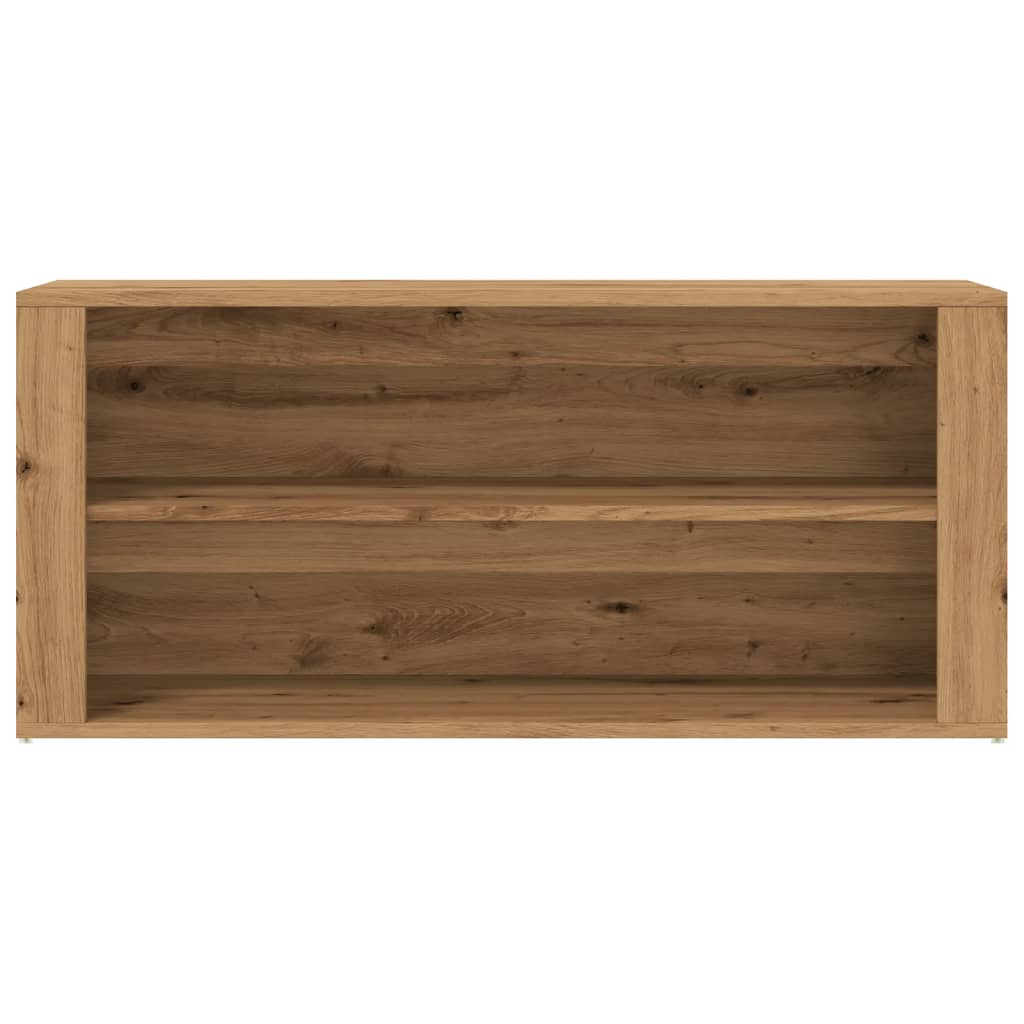 Scarpiera Rovere Artigianale 100x35x45 cm in Truciolato 857090