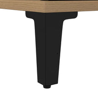 Armadietto Bagno Rovere 30x30x190 cm Legno Multistrato 857106