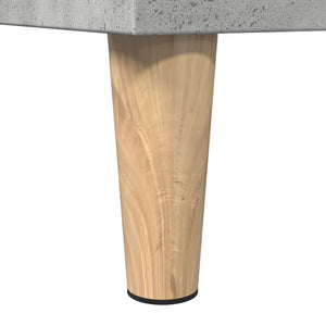 Armadietto da Bagno Grigio Cemento 30x30x100 cm in Truciolato 857107