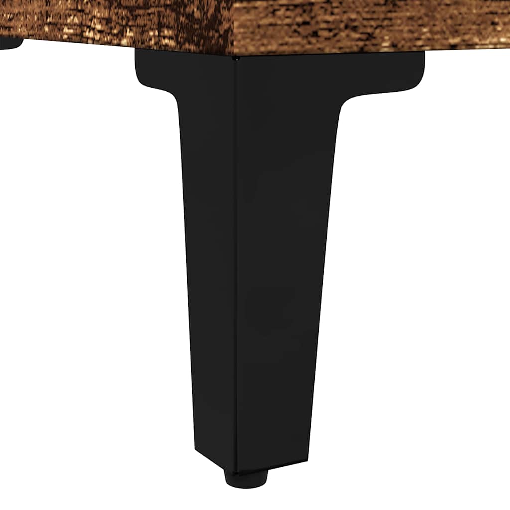 Armadietto da Bagno Legno Antico 30x30x100 cm in Truciolato 857111