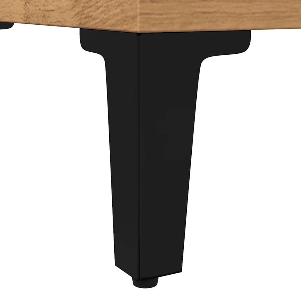 Armadietto da Bagno Rovere Artigianale 30x30x100 cm Truciolato