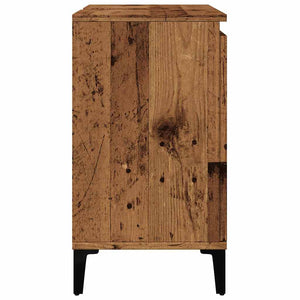 vidaXL Mobile Lavabo Legno Antico 58x33x60 cm in Legno Multistrato