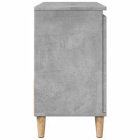 Mobile Lavabo da Bagno Grigio Rovere 65x33x60 cm in Truciolato 857119