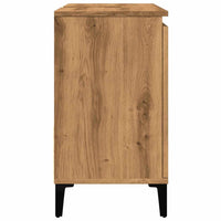 Mobile Sottolavabo Rovere Artigianale 65x33x60 cm in Truciolato 857124