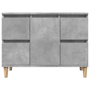 Mobile Lavabo Grigio Cemento 80x33x60 cm in Legno Multistrato