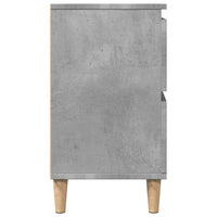 Mobile Lavabo Grigio Cemento 80x33x60 cm in Legno Multistrato 857125