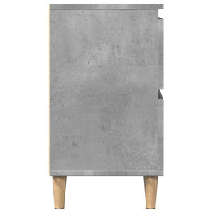 Mobile Lavabo-Armadietto da bagno Grigio Cemento 80x33x60 cm in Legno Multistrato 398110