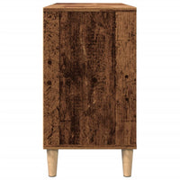 Mobile da Bagno Legno Antico 80x33x60 cm in Legno Multistrato 857133