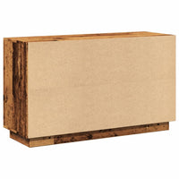 vidaXL Credenza Legno Antico 102x35x60 cm in Legno Multistrato