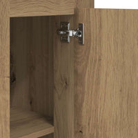 Credenza-Buffet-Armadio da cucina Rovere Artigianale 36x35,5x103,5 cm Legno Multistrato 127053