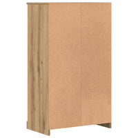 vidaXL Credenza Rovere Artigianale 60x35,5x103,5 cm Legno Multistrato