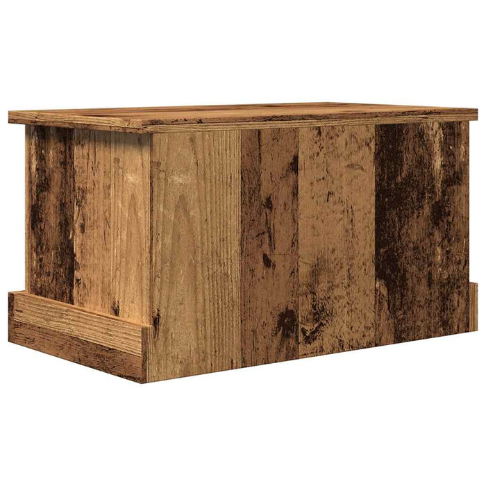 Scatola Portaoggetti Legno Antico 30x50x28 cm Legno Multistrato 857159