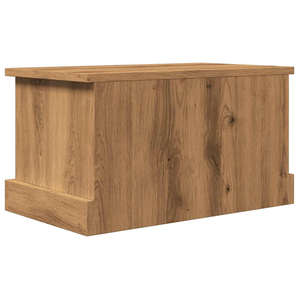 Scatola Portaoggetti Rovere Artigianale 30x50x28 cm Multistrato 857160