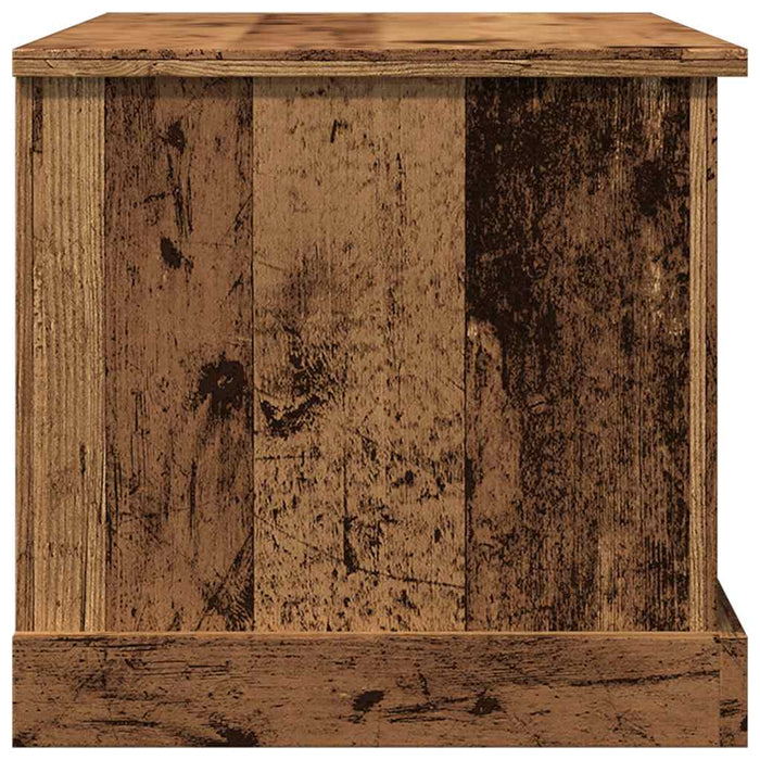 Scatola Portaoggetti Legno Antico 70x40x38 cm Legno Multistrato 857161