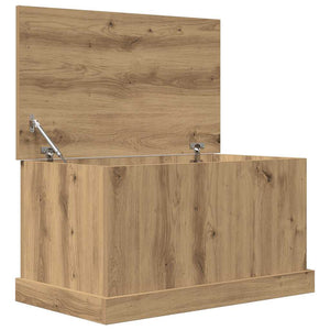 vidaXL Scatola Portaoggetti Artigianale 70x40x38 cm Legno Multistrato