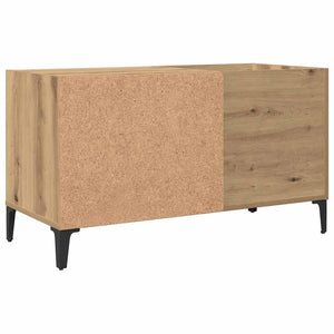 Mobile Porta Dischi Rovere Artigianale 84,5x38x48cm Multistrato 857166