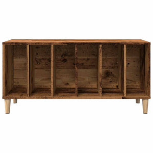 Mobile Porta Dischi Legno Antico 100x38x48 cm Legno Multistrato 857167