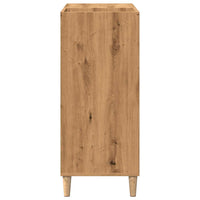 Mobile Porta Dischi Artigianale 84,5x38x89 cm Legno Multistrato