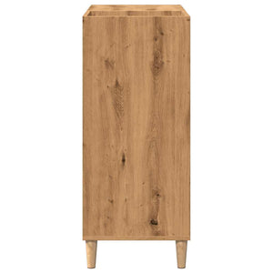 Mobile Porta Dischi Artigianale 84,5x38x89 cm Legno Multistrato