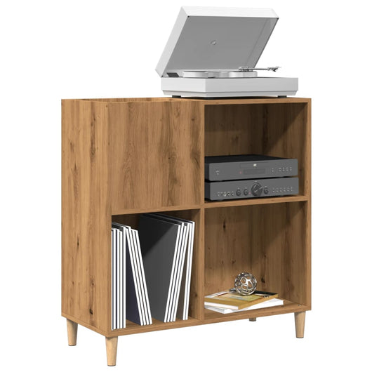 Mobile Porta Dischi Artigianale 84,5x38x89 cm Legno Multistrato 857172