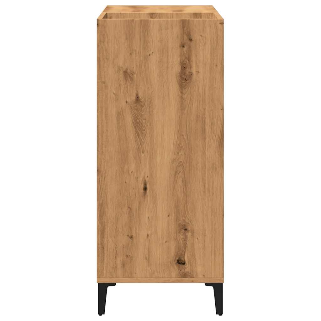 Mobile Porta Dischi Artigianale 84,5x38x89 cm Legno Multistrato 857174