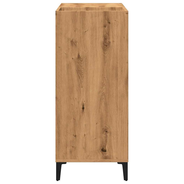 Mobile Porta Dischi Artigianale 84,5x38x89 cm Legno Multistrato 857174