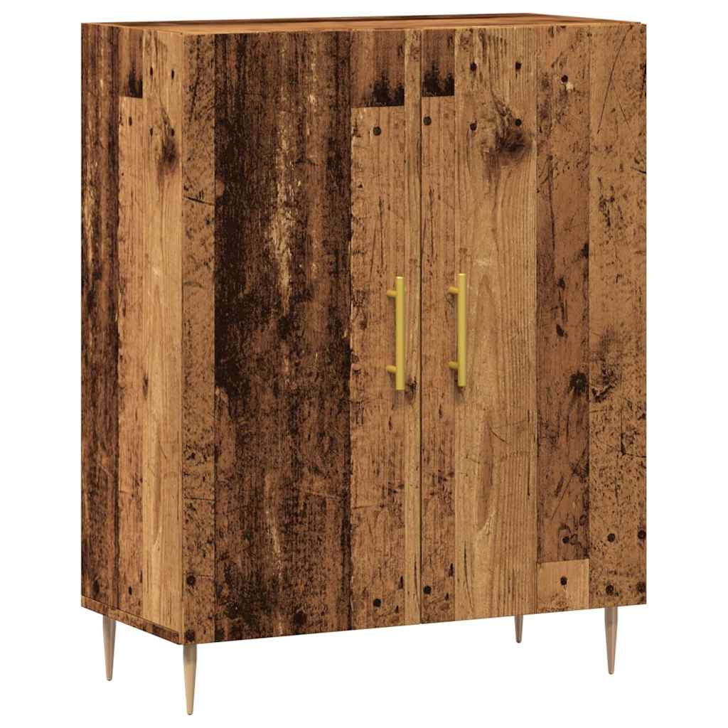 vidaXL Credenza Legno Antico 69,5x34x90 cm in Legno Multistrato