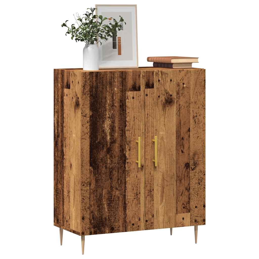 vidaXL Credenza Legno Antico 69,5x34x90 cm in Legno Multistrato