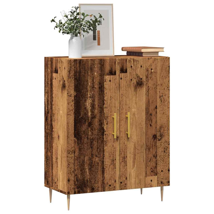 vidaXL Credenza Legno Antico 69,5x34x90 cm in Legno Multistrato