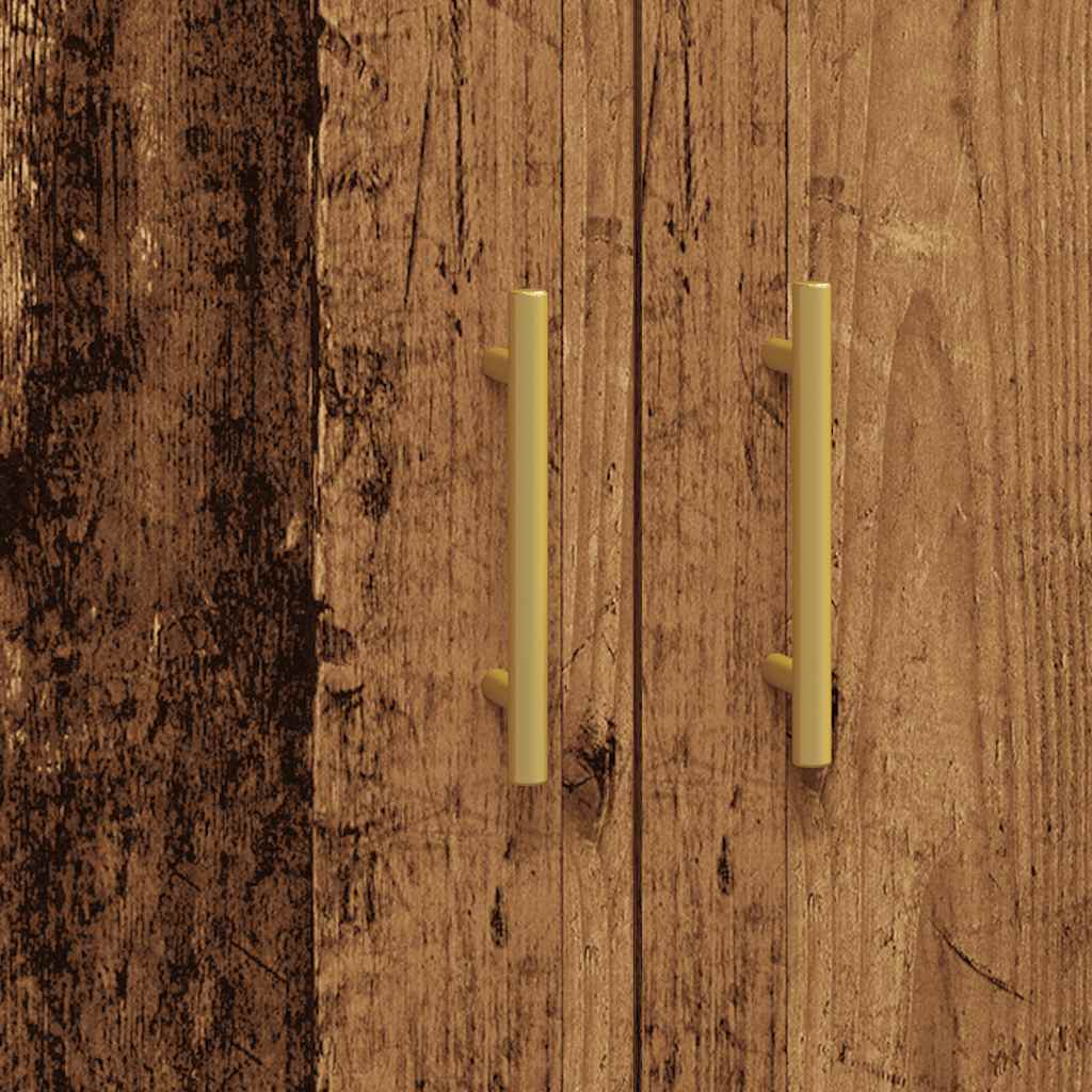 vidaXL Credenza Legno Antico 69,5x34x90 cm in Legno Multistrato