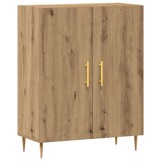 vidaXL Credenza Rovere Artigianale 69,5x34x90 cm in Legno Multistrato