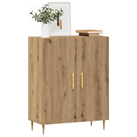 vidaXL Credenza Rovere Artigianale 69,5x34x90 cm in Legno Multistrato