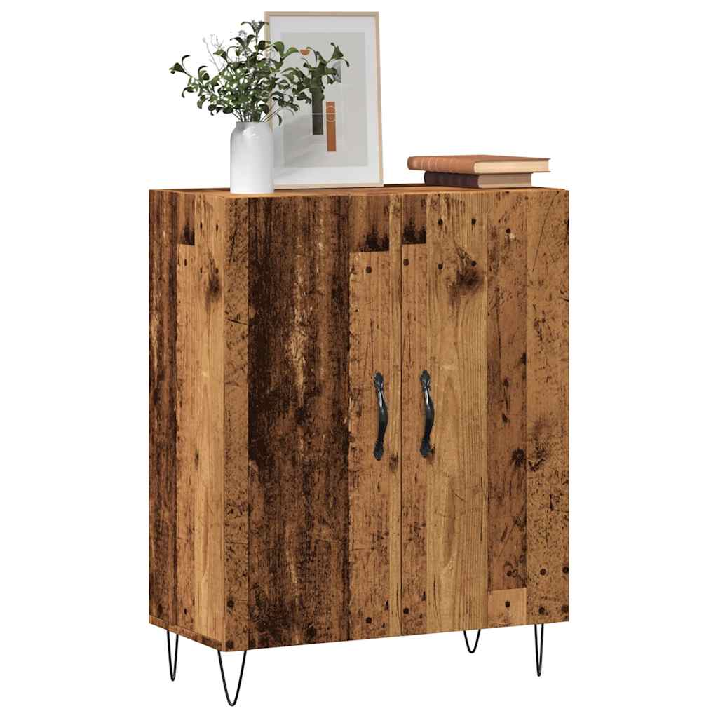 vidaXL Credenza Legno Antico 69,5x34x90 cm in Legno Multistrato