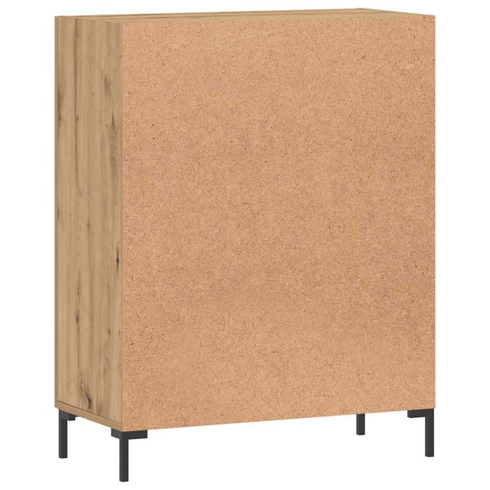 vidaXL Credenza Rovere Artigianale 69,5x34x90 cm in Legno Multistrato