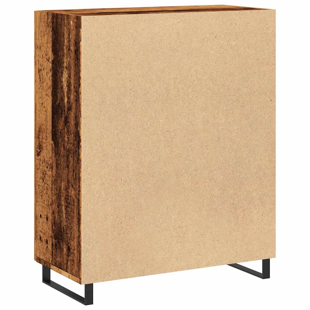 vidaXL Credenza Legno Antico 69,5x34x90 cm in Legno Multistrato
