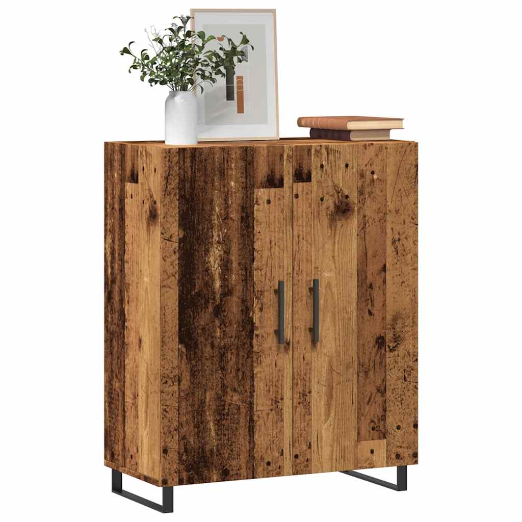 vidaXL Credenza Legno Antico 69,5x34x90 cm in Legno Multistrato