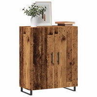 vidaXL Credenza Legno Antico 69,5x34x90 cm in Legno Multistrato