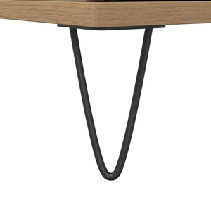 Armadietto Bagno Rovere 30x30x190 cm Legno Multistrato 857203