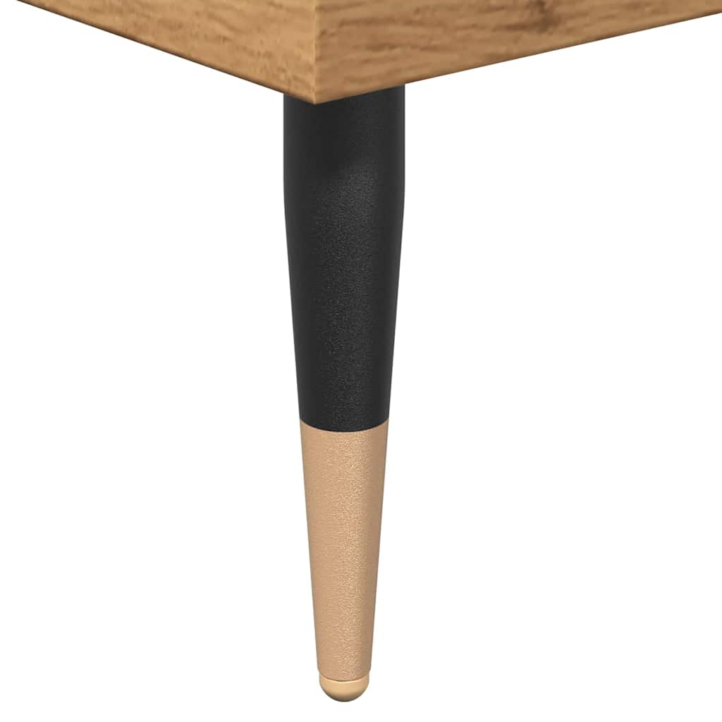 Armadietto da Bagno Legno Antico 30x30x100 cm in Truciolato 857205