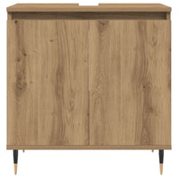 Mobile da Bagno Rovere Artigianale 58x33x60 cm in Truciolato 857215