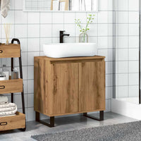 Mobile da Bagno Rovere Artigianale 58x33x60 cm in Truciolato