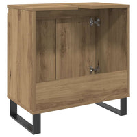 Mobile da Bagno Rovere Artigianale 58x33x60 cm in Truciolato 857221