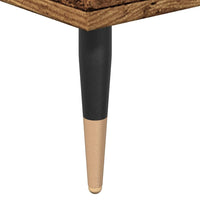 Armadietto da Bagno Legno Antico 65x33x60 cm in Truciolato