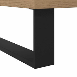 vidaXL Mobiletto da Bagno Rovere Artigianale 80x33x60 cm in Truciolato