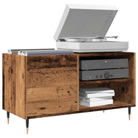 Mobile Porta Dischi Legno Antico 84,5x38x48cm Legno Multistrato 857240