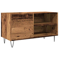 Mobile Porta Dischi Legno Antico 84,5x38x48cm Legno Multistrato 857242