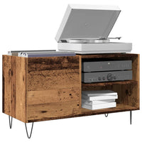 Mobile Porta Dischi Legno Antico 84,5x38x48cm Legno Multistrato