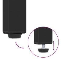 vidaXL Comodino Rovere Artigianale 34x36x50 cm in Legno Multistrato